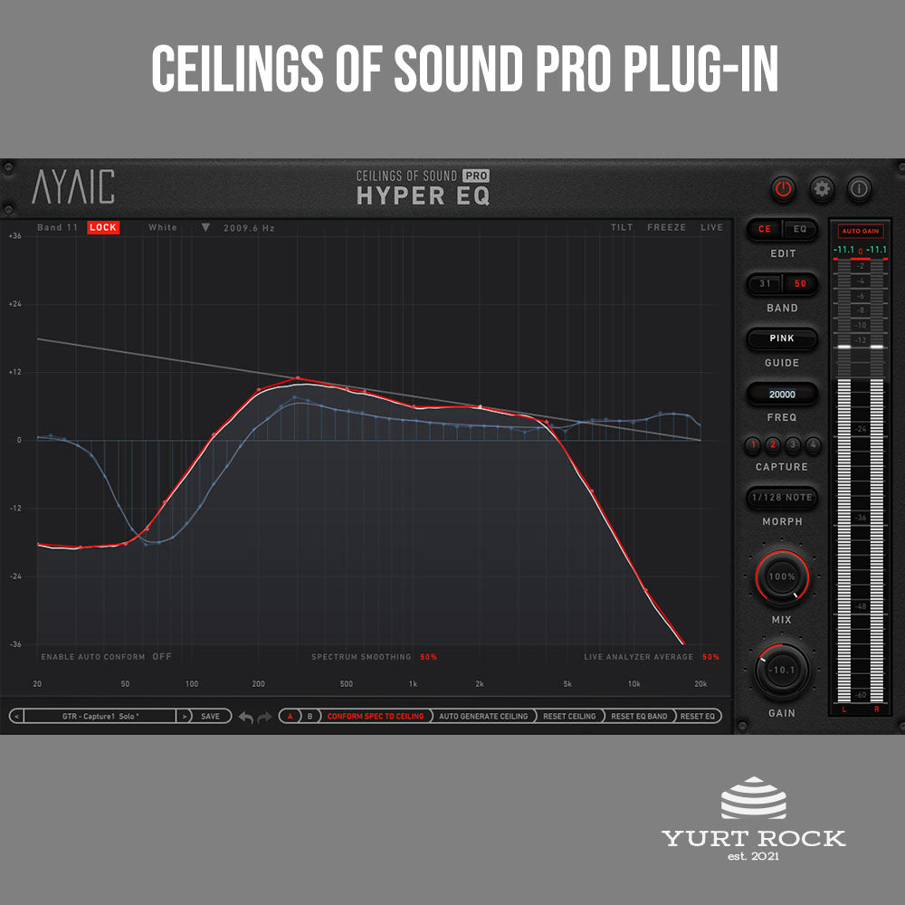 The Ceilings Of Sound PRO Plug-In – Yurt Rock