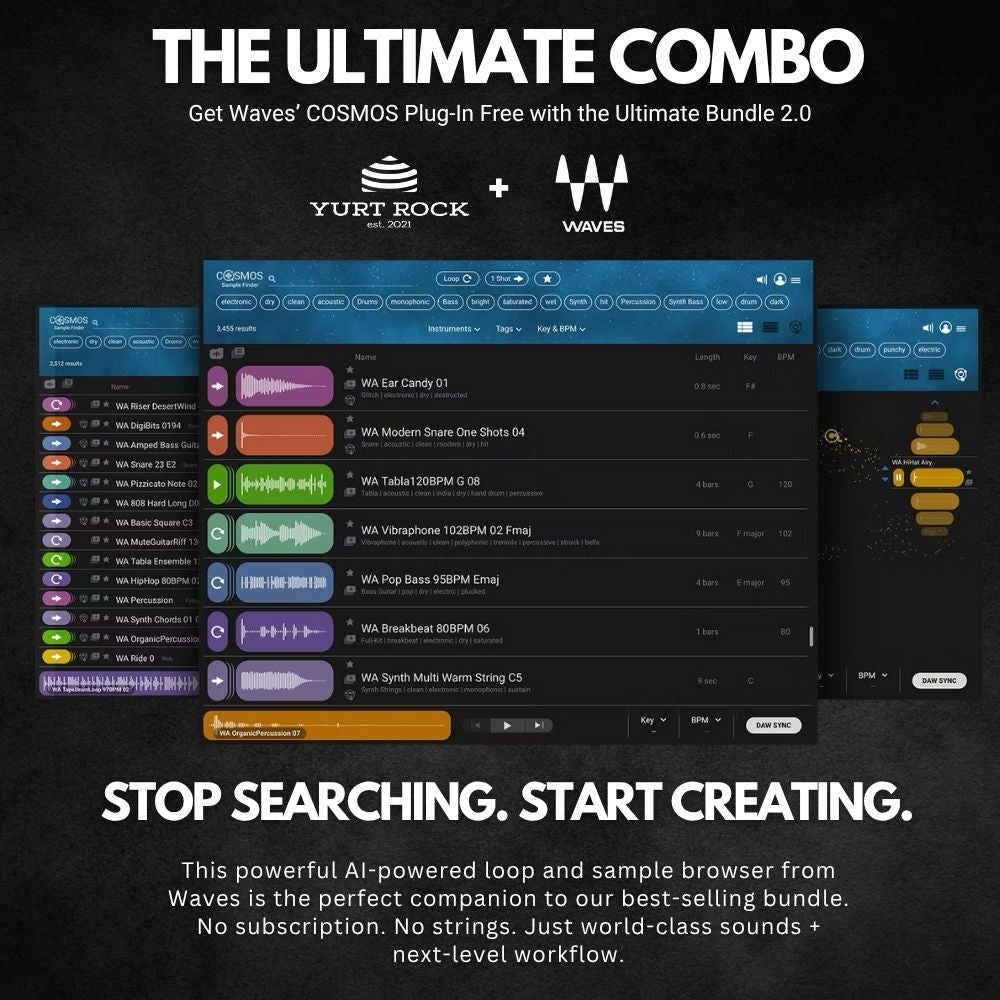 The Ultimate Bundle 2.0 + Free COSMOS Plug-In - Yurt Rock