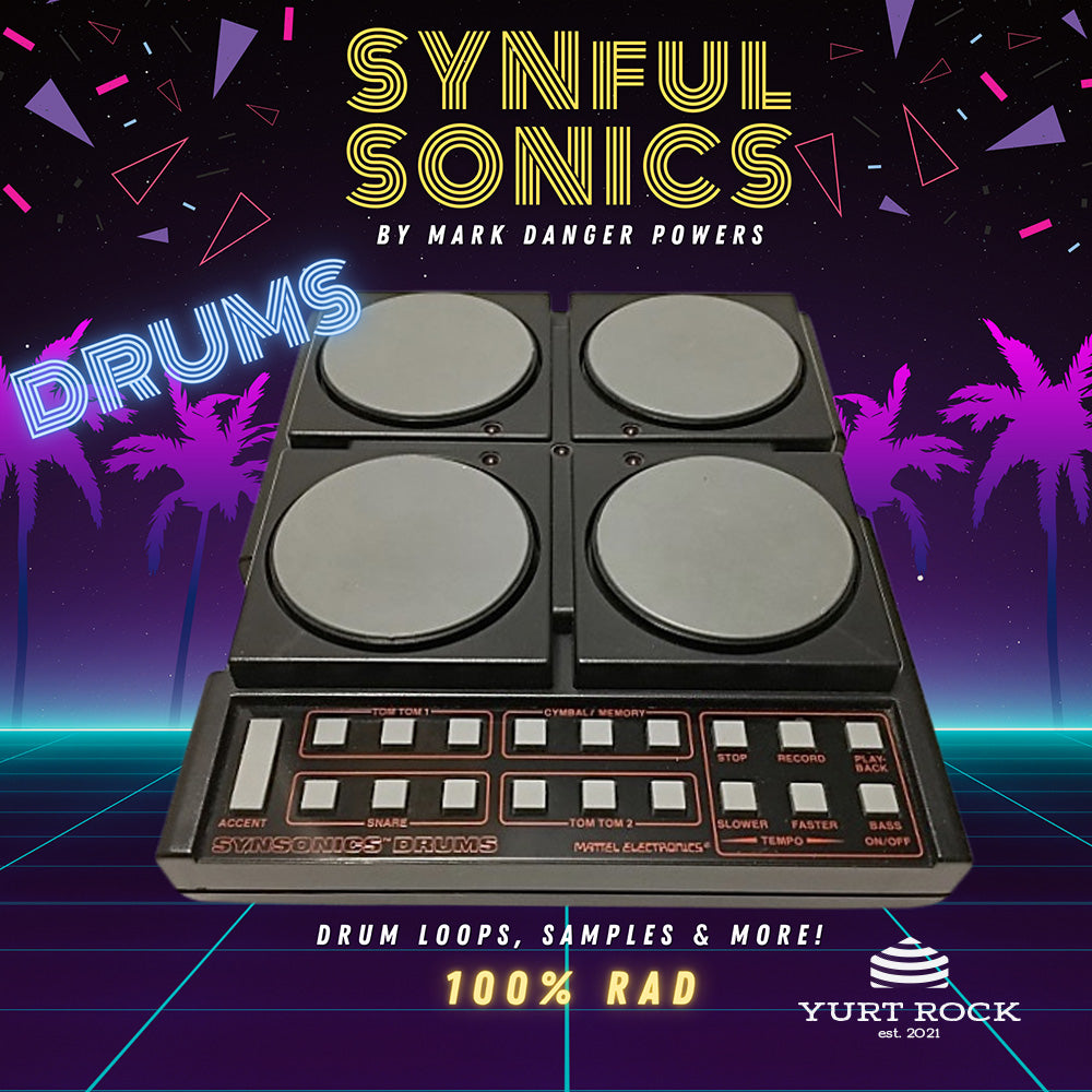 SynfulSonics 80s Drums feat. Mark Danger Powers - Yurt Rock