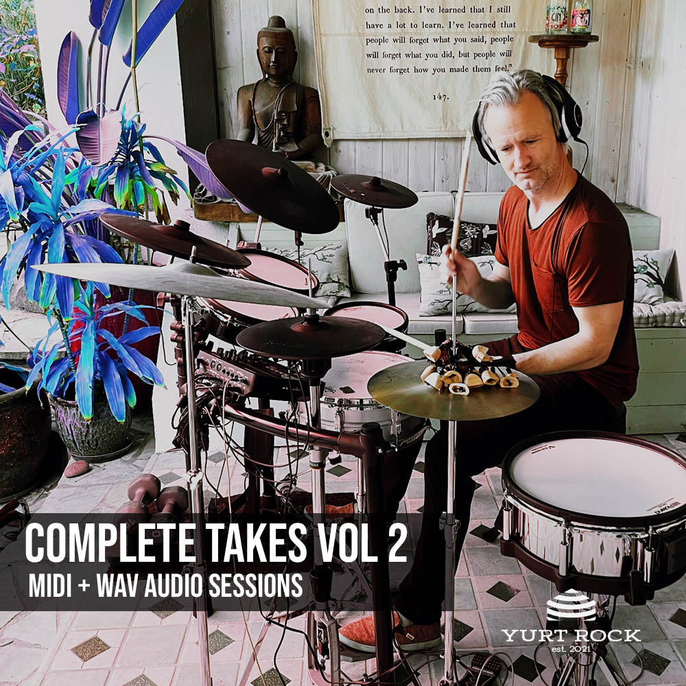 Complete Takes Bundle - MIDI Hybrid Drums - Yurt Rock