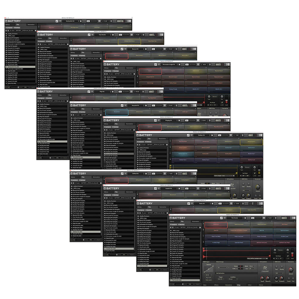 The Cinematic Drums BATTERY Bundle - Yurt Rock