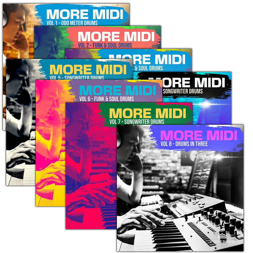 The More MIDI Drum Bundle – Yurt Rock