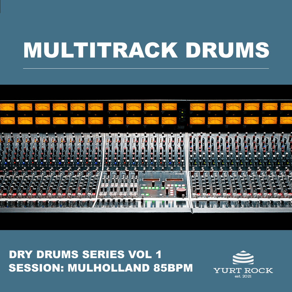 Multitrack Drums - Dry Drums Series Vol 1 - Yurt Rock