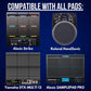 Roland SPD-SX & Pro Expansion - Drum Bundle Vol 1 - Yurt Rock