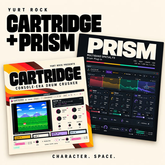 The PRISM & CARTRIDGE Plug-In Bundle (VST3, AU, AAX) - Yurt Rock