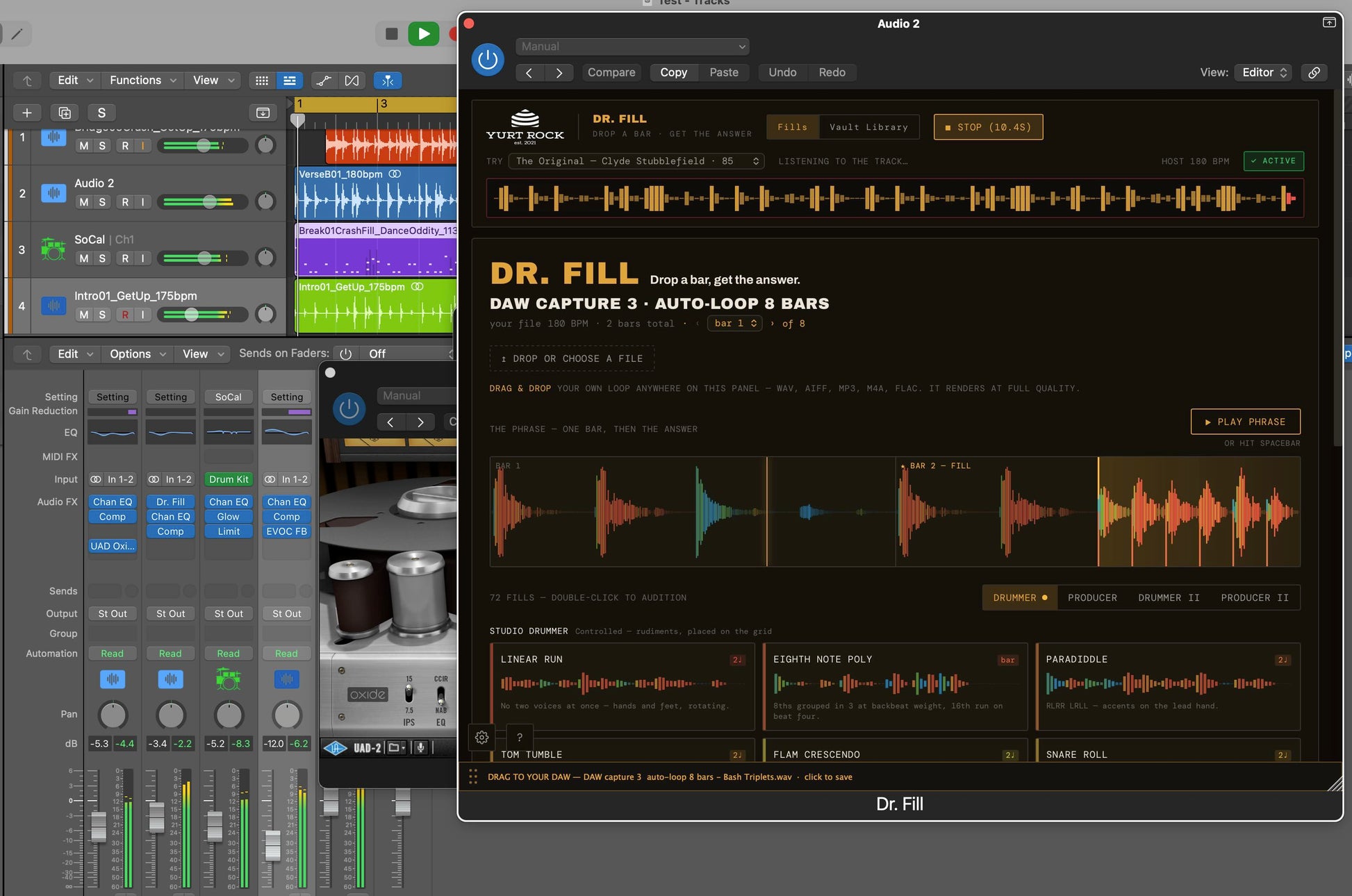 Dr. Fill - The Drum Fill Creator Plug-In - Yurt Rock