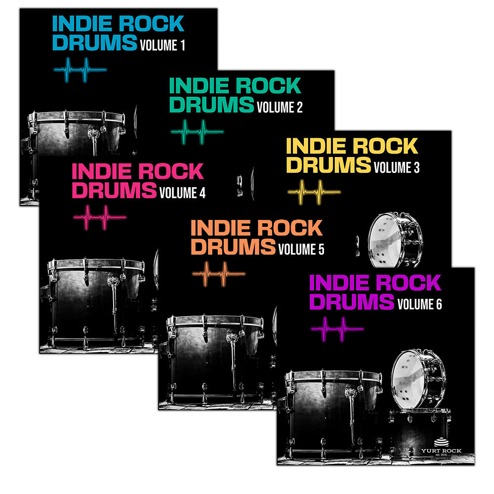 The Indie Rock Drums Bundle - Yurt Rock