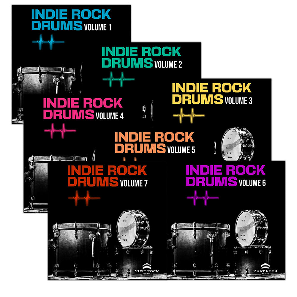 The Indie Rock Drums Bundle - Yurt Rock