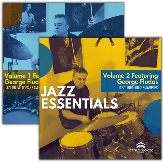 Jazz Essentials Drum Bundle feat. George Fludas