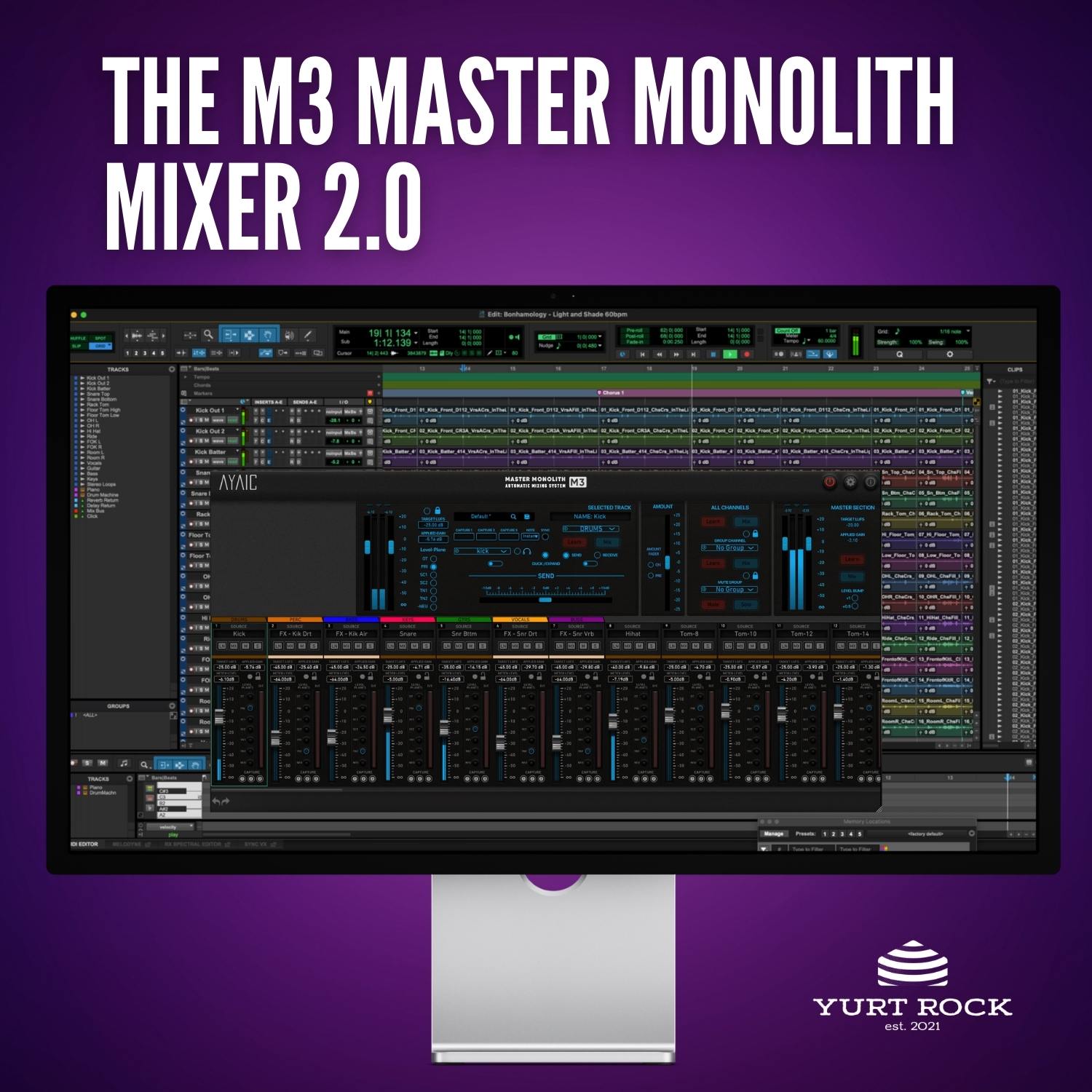 M3 Master Monolith Mixer v2.0 + Ceilings of Sound Pro - Yurt Rock