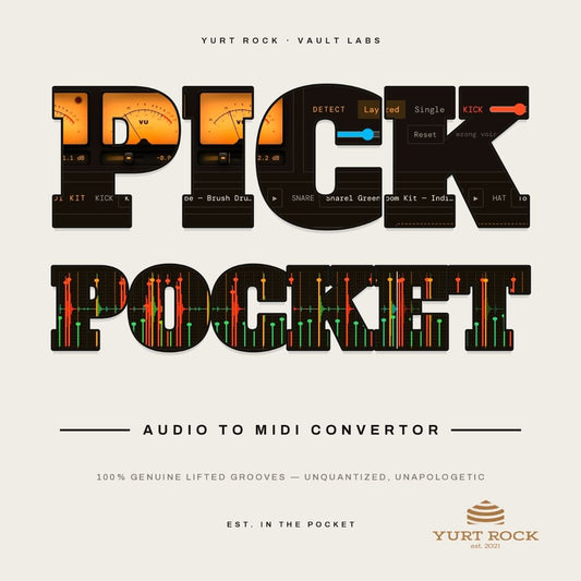 Pick Pocket - Audio to MIDI Drum Plug-In