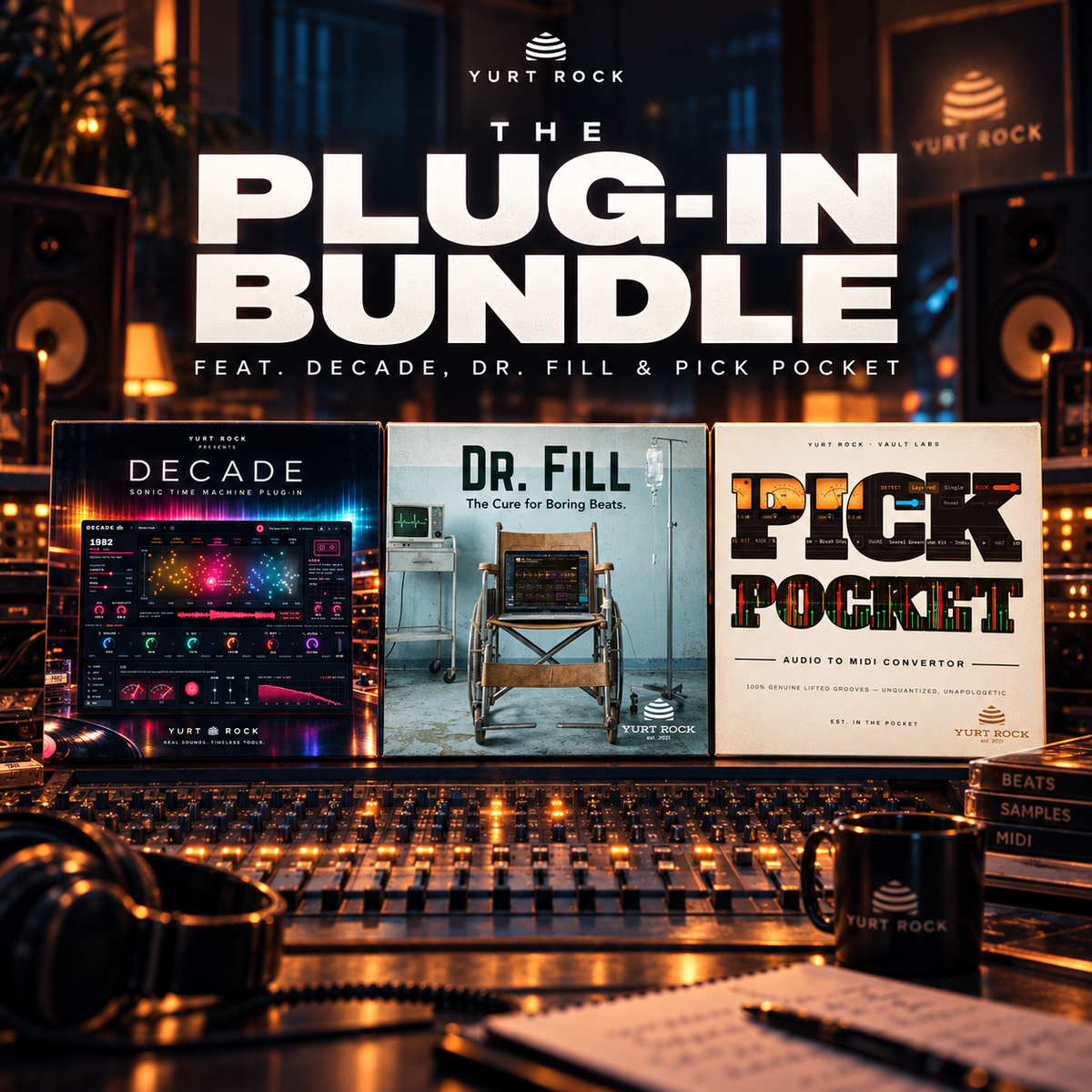 Plug-in Bundle - DECADE, Dr. Fill and Pick Pocket