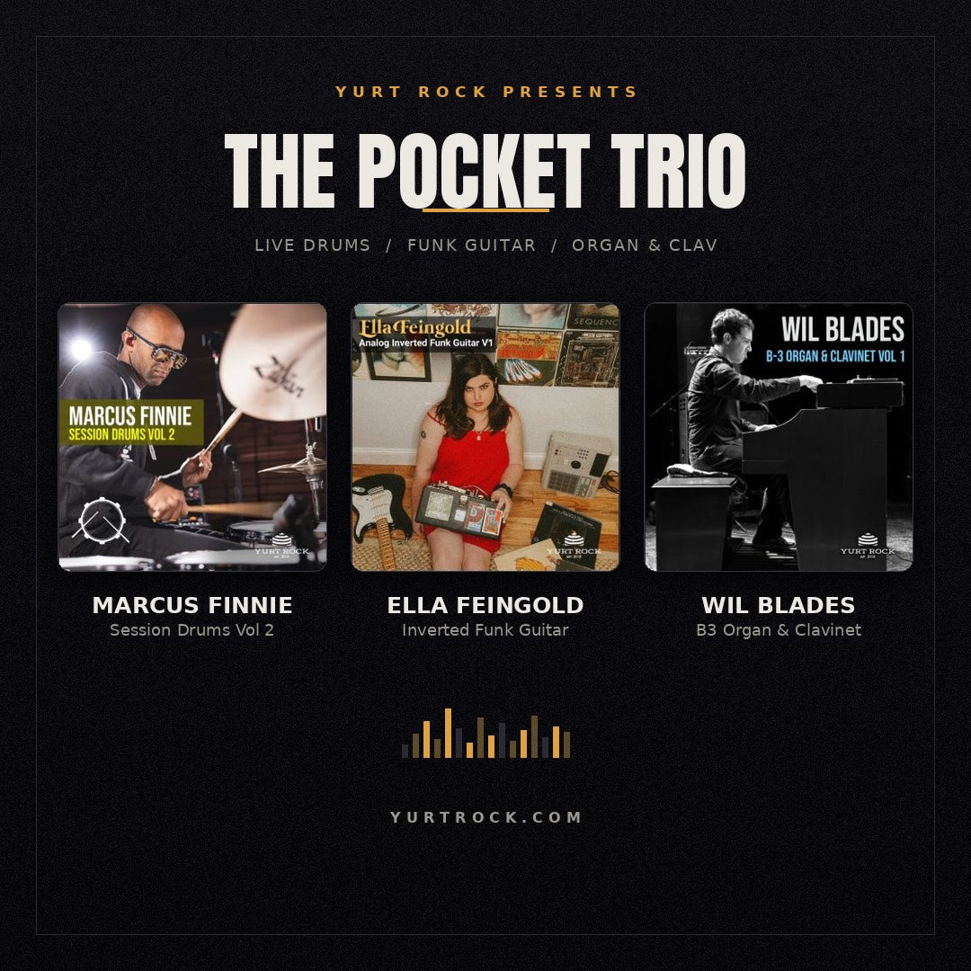 The Pocket Trio - Guitar, Organ and Drums - Yurt Rock