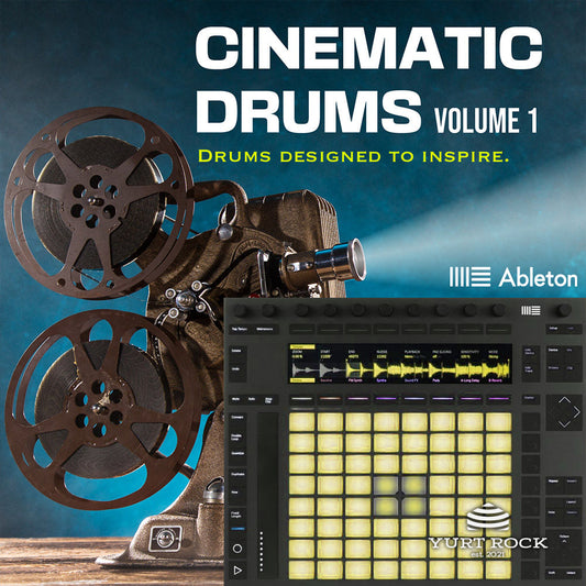Ableton Pack - Cinematic Drums Vol 1 - Yurt Rock