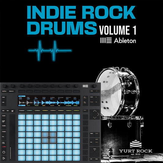 Ableton Pack - Indie Rock Drums Vol 1 - Yurt Rock