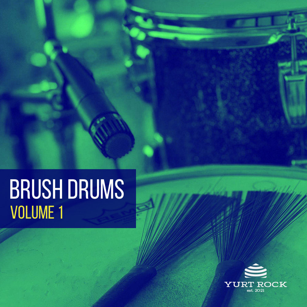 Brush Drums Vol 1 Brush Loops & Samples Yurt Rock