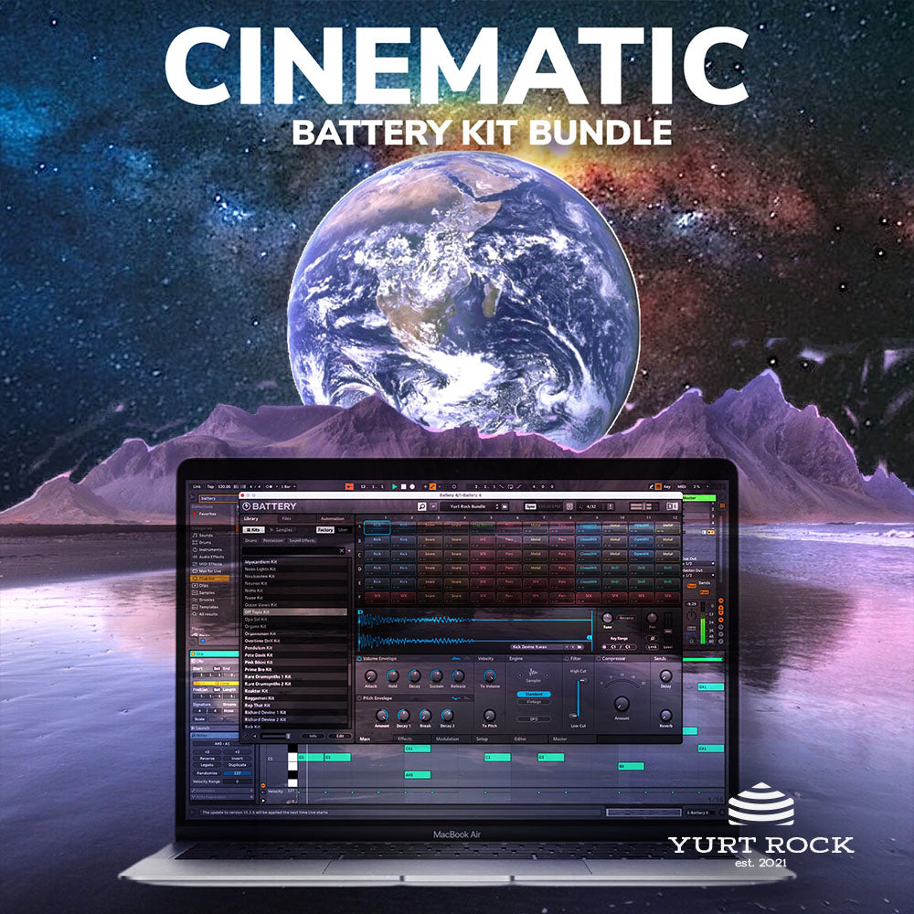 The Cinematic BATTERY Kit Bundle - Yurt Rock