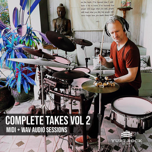 Complete Takes Vol 2 - MIDI Hybrid Drums - Yurt Rock