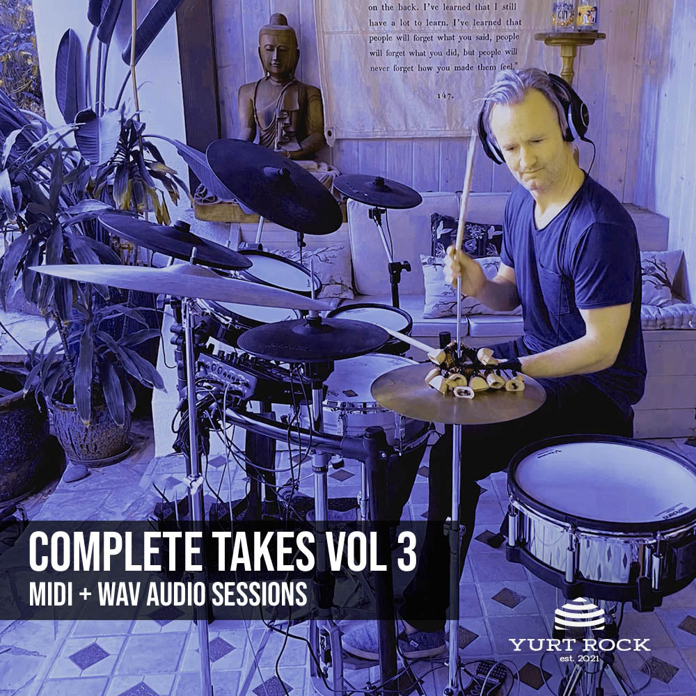 Complete Takes Vol 3 - MIDI Hybrid Drums - Yurt Rock