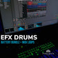 The EFX Drums BATTERY Bundle - Yurt Rock