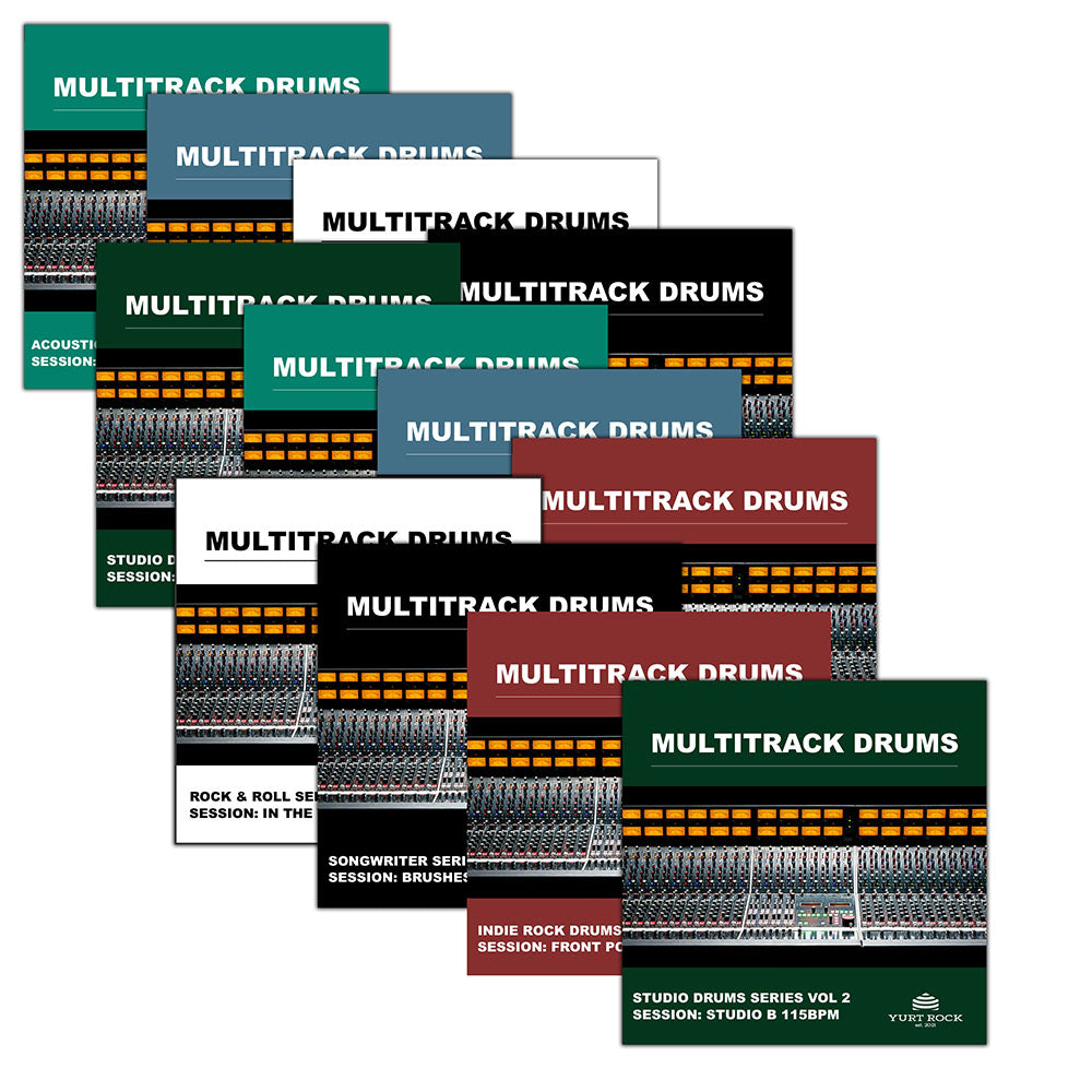Multitrack Drums Bundle Yurt Rock