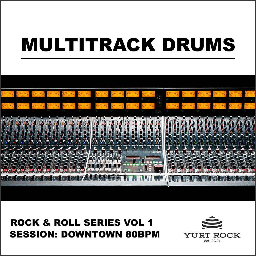Multitrack Drums - Rock & Roll Series Vol 1 - Yurt Rock