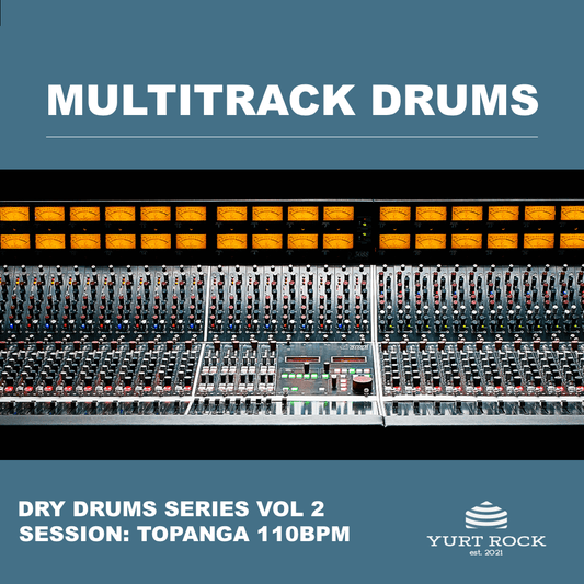 Multitrack Drums - Dry Drums Series Vol 2 - Yurt Rock