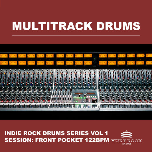 Multitrack Drums - Indie Rock Series Vol 1 - Yurt Rock