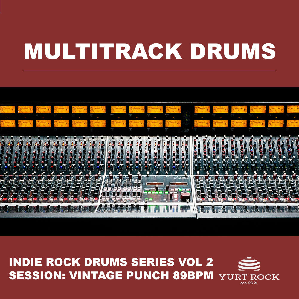 Multitrack Drums - Indie Rock Series Vol 2 - Yurt Rock