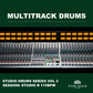 Multitrack Drums - Studio Drums Studio B - Yurt Rock