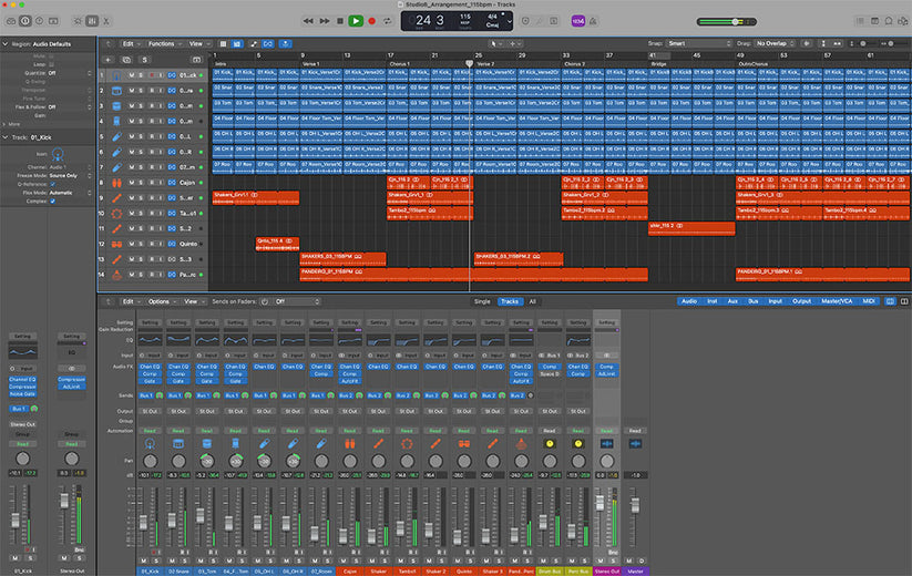 Multitrack Drums Studio Drums Studio B Yurt Rock