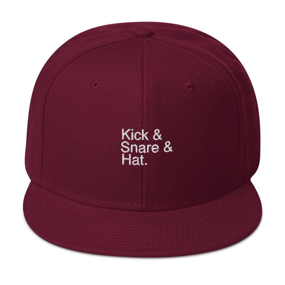 Kick & Snare & Hat - Snapback Hat – Yurt Rock