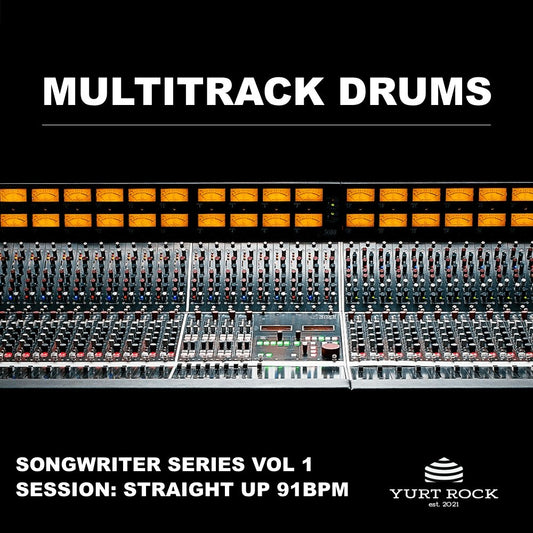 Multitrack Drums - Songwriter Series Vol 1 - Yurt Rock
