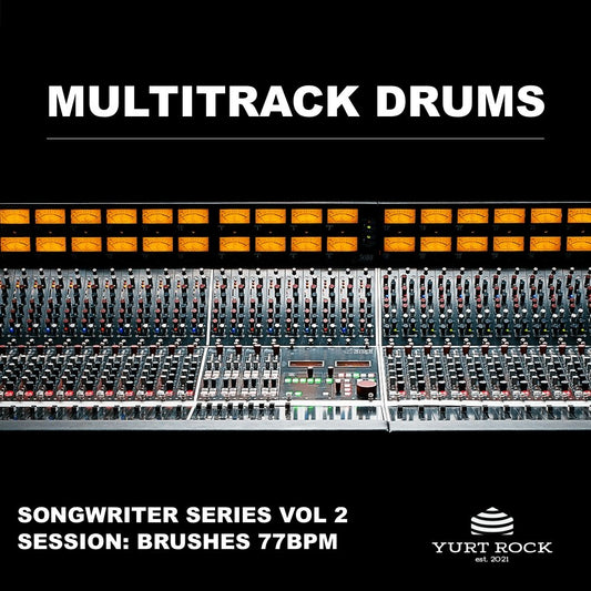 Brush Multitrack Drums - Songwriter Series Vol 2 - Yurt Rock