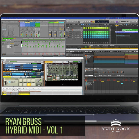 MIDI Hybrid Drums Vol 1 - Yurt Rock