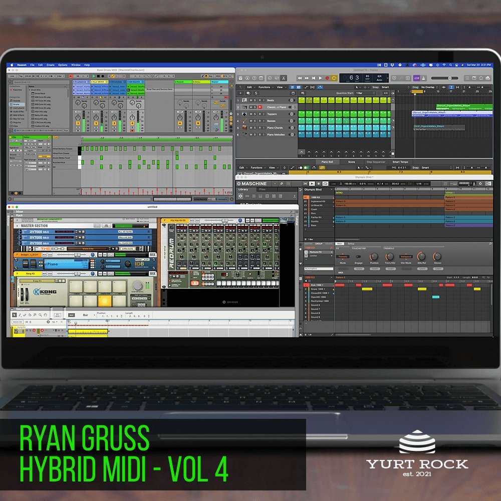 MIDI Hybrid Drums for Songwriters - Yurt Rock